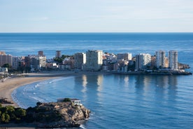 Photo of Benicassim Voramar playa beach in Castellon of Spain.