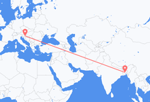 Dhaka to Zagreb