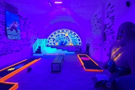 Prague Black Light Mini Golf Admission Ticket