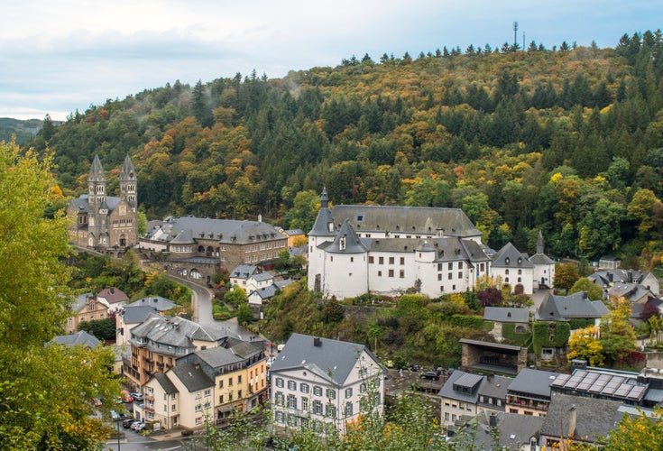 Photo of Town of clervaux, canton of clervaux, grand duchy of luxembourg, europe .