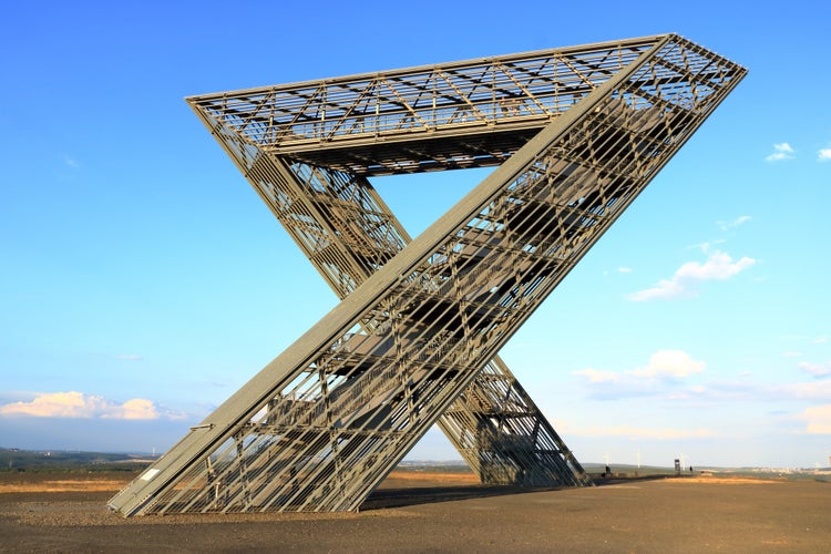 Photo of the Saarpolygon in Saarlouis at the evening Germany.