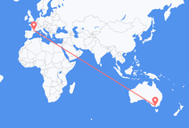 Flüge von Melbourne nach Toulouse