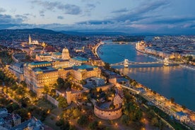 Budapests TOP-Sehenswürdigkeiten-Abendkreuzfahrt und Begrüßungsgetränk