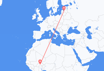 Ouagadougou to Riga