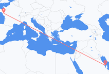 Flights from Bahrain Island to Nantes