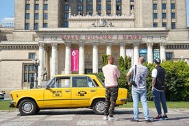 Private Historical Tour of Warsaw by a Retro Fiat with Pickup