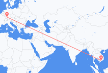 Flug frá Hồ Chí Minh-borg til Stuttgart