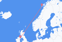 Flyrejser fra Leknes til Belfast