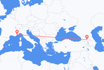 Flights from Tbilisi to Nice