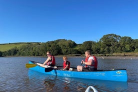 Begeleide kanotocht van een halve dag in Totnes