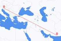 Flyg från Turbat till Ljubljana