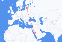 Jeddah to Vilnius