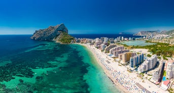 Photo of aerial View Of Gandia City, Valencia, Spain.