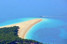 Brac Island ja Golden Cape Beach Yacht retki Korcula Islandilta