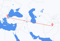 Flyrejser fra Kabul, Afghanistan til Süleymanpaşa, Tyrkiet