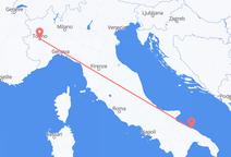 Flyg från Bari, Italien till Turin, Italien