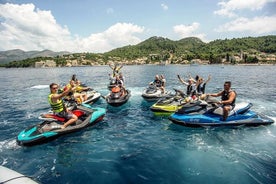 Tour di 2 ore di safari in moto d'acqua divertente ed emozionante a Dubrovnik