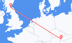 Flights from Slovakia to Scotland