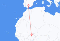 Ouagadougou to Málaga