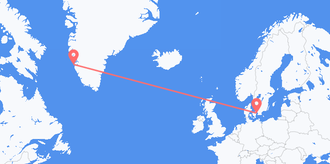Denmark to Greenland