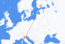 Flights from Florence to Helsinki