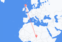 Flüge von NDjamena nach Glasgow