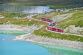 Frá Mílanó: Bernínalestin og St. Moritz dagsferð