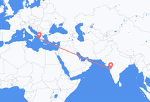 Flyreiser fra Pune, India til Kefallinia, Hellas