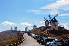 Tutustu Don Quijote de la Manchan ja Toledon tuulimyllyihin lounaalla