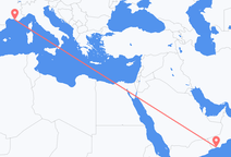 Vuelos de Salalah a Marsella