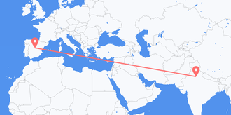 Vols de l’Inde pour l’Espagne