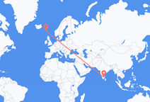 Vols de Tiruchirappalli pour Sørvágur