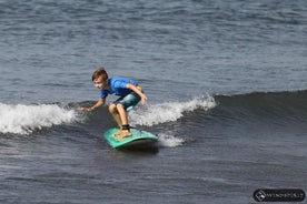 Cours de surf à la plage d'El Médano