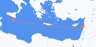 Lebanon to Malta