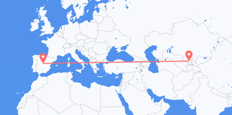 Flüge von Usbekistan nach Spanien