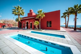 Photo of Playa de Bil-Bil in Arroyo de la Miel, Benalmadena, Costa del Sol, Andalusia, Spain.