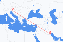 Flights from Kuwait City to Ljubljana