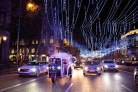 Christmas Lights Tour in Madrid in Private Eco Tuk Tuk