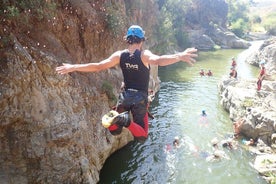 From Mijas: Guadalmina Canyon Canyoning Tour