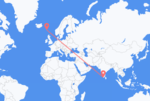 Vols de Thiruvananthapuram pour Sørvágur