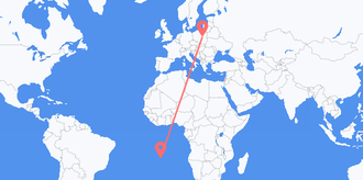 Flights from St. Helena to Poland