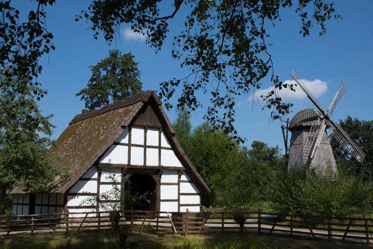 Photo of House and mill in Cloppenburg in Germany