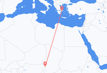 NDjamena à Athènes