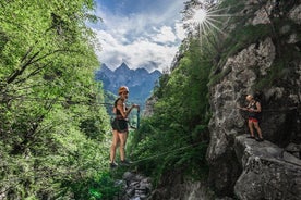 Rota de conto de fadas Via Ferrata Triglav