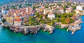 Las mejores vacaciones en la playa en Lovran, Croacia