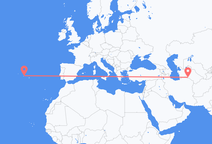 Vuelos de Asjabad, Turkmenistán a San Jorge, Portugal