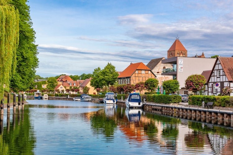 photo of view of the place plau am see, mecklenburg-vorpommern, mecklenburg lake district.