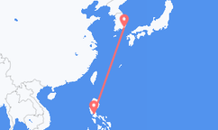 Manila to Busan