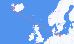 Flights from Reykjavík to Szczecin