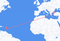 Saint Lucia to Izmir